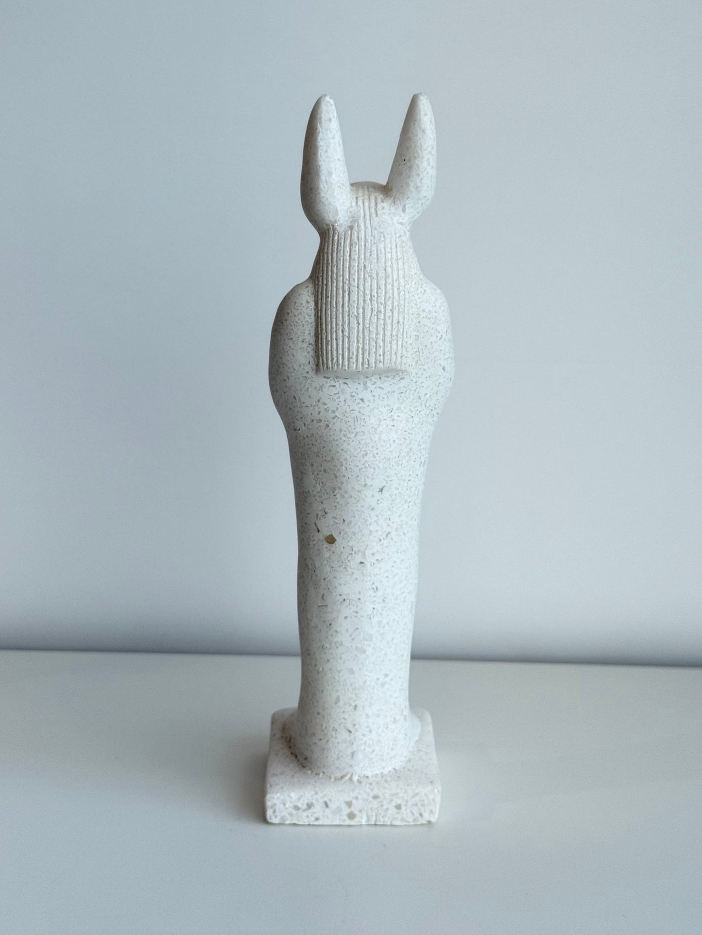 Anubis Standing Statue – Gypsum & Alabaster
