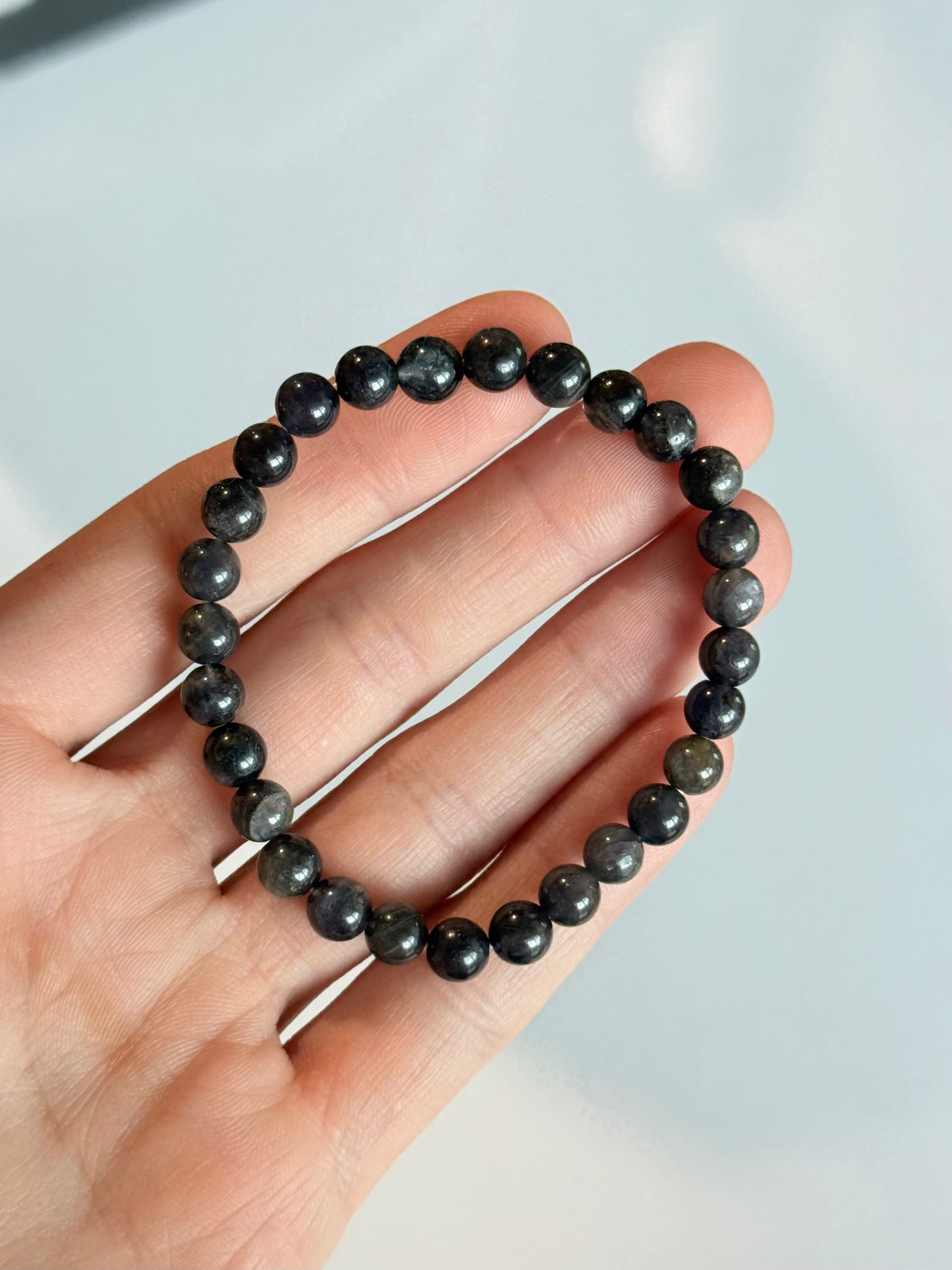 Iolite - 6mm Bracelet