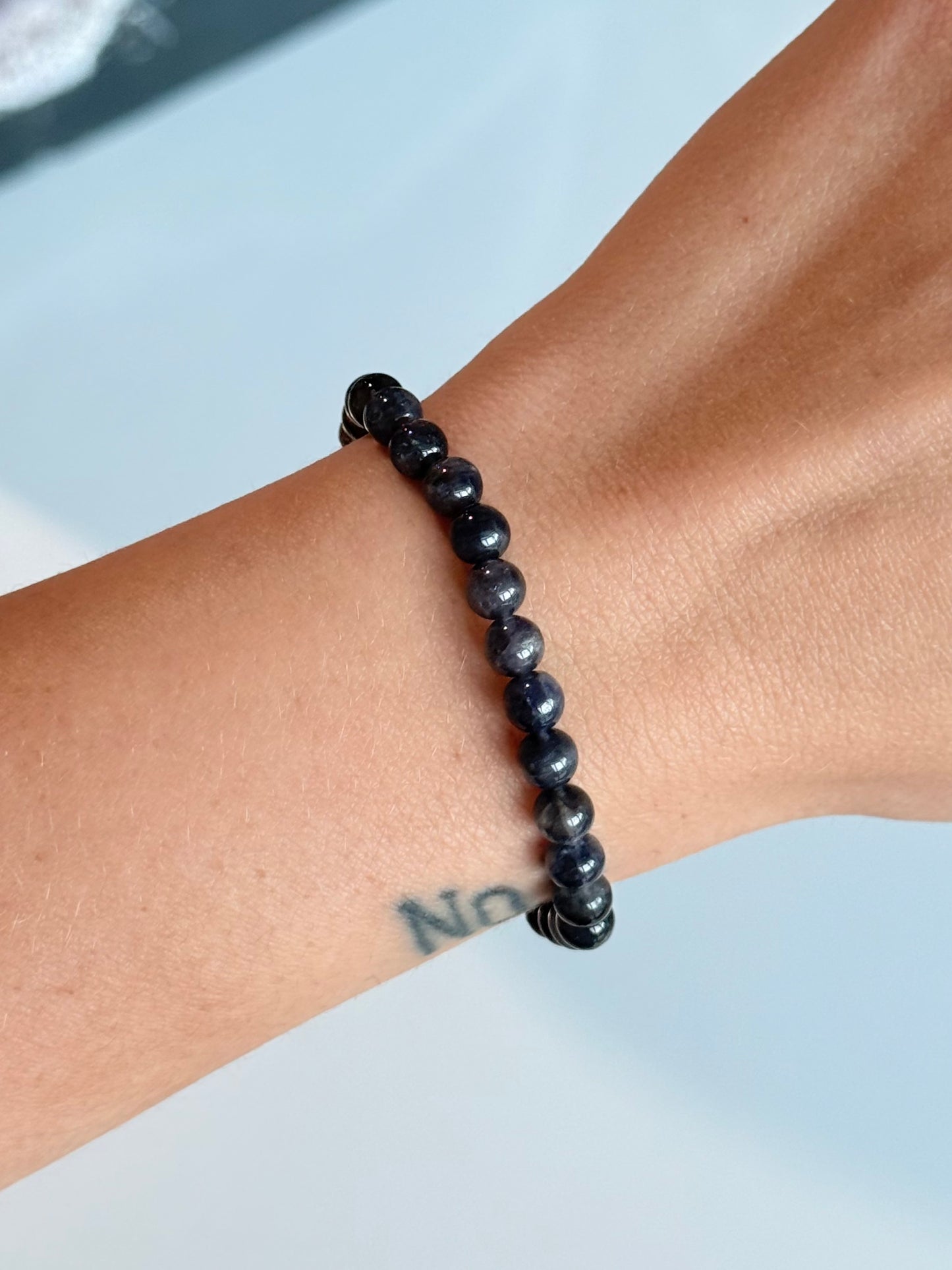 Iolite - 5mm Bracelet