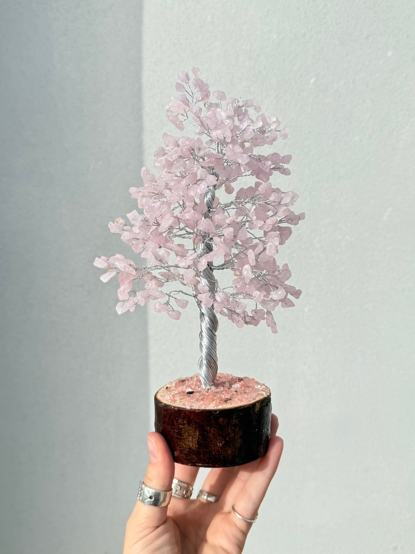 Rose Quartz Tree