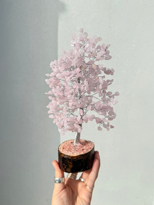 Rose Quartz Tree