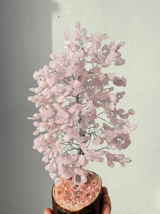 Rose Quartz Tree