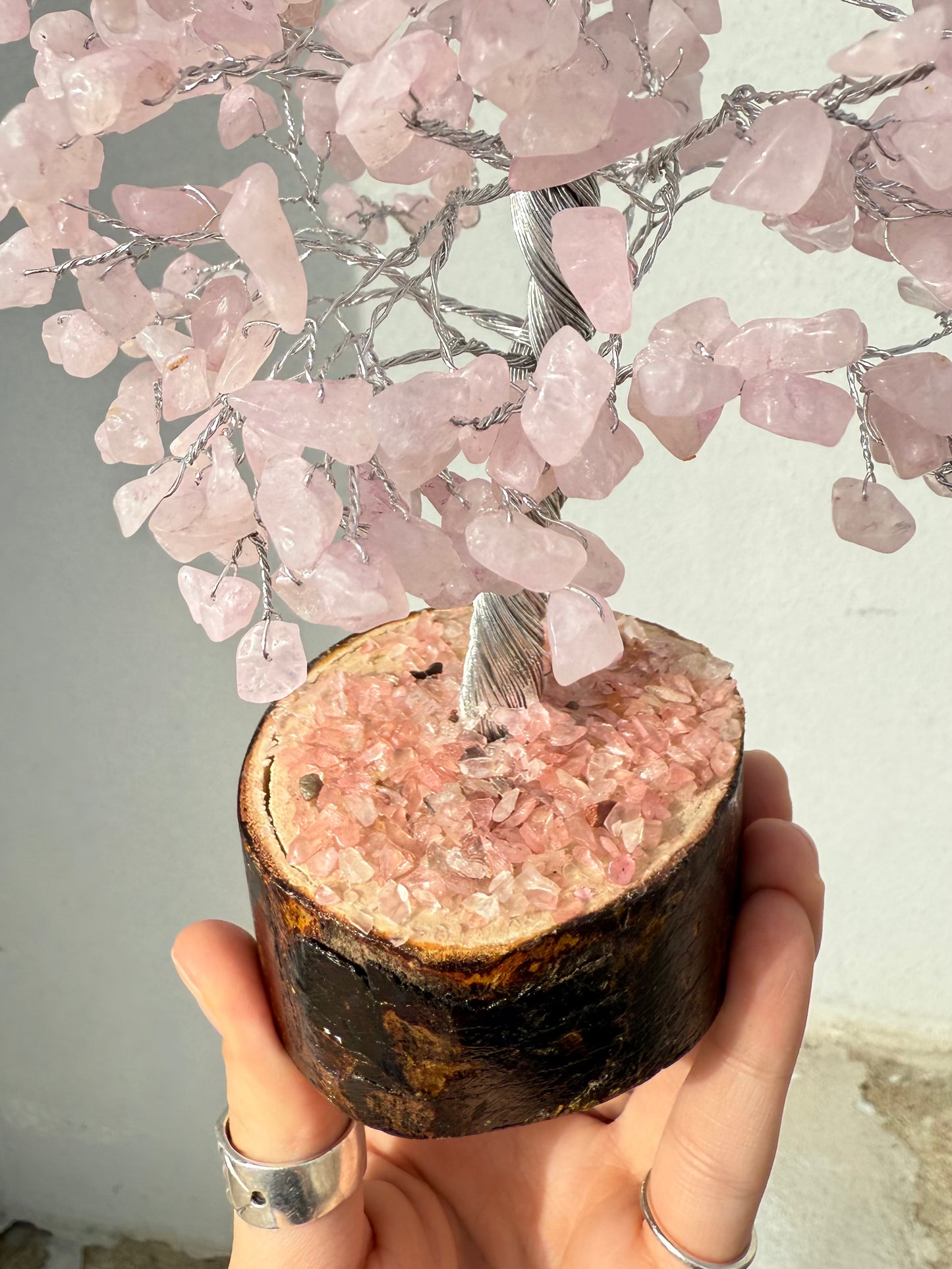 Rose Quartz Tree