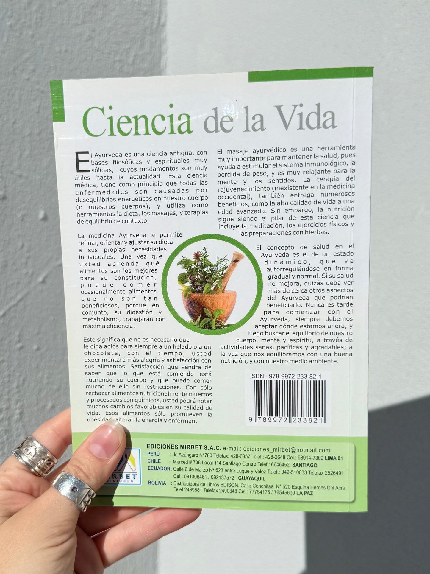 Ayurveda Medicina Ancestral ( Mirbet Ediciones )