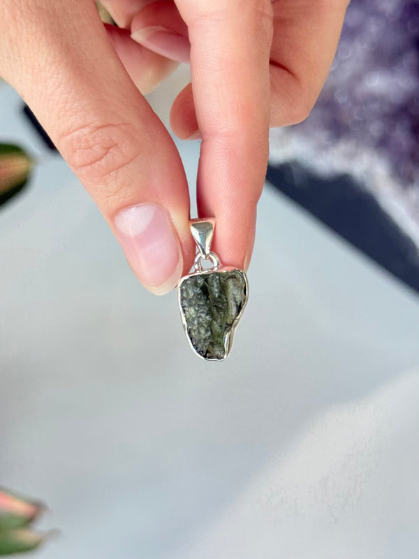 Moldavite Pendant
