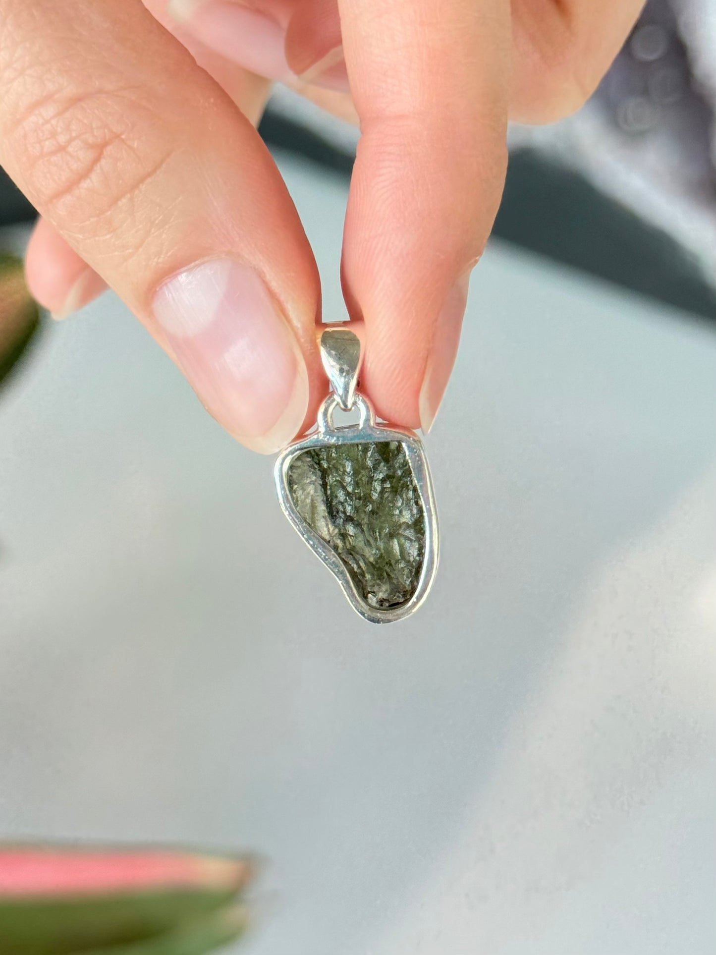 Moldavite Pendant