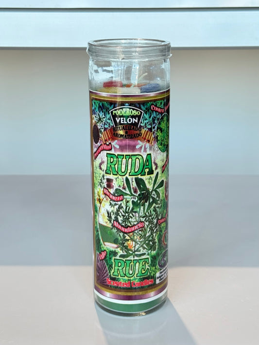 8” Rue Intention Candle