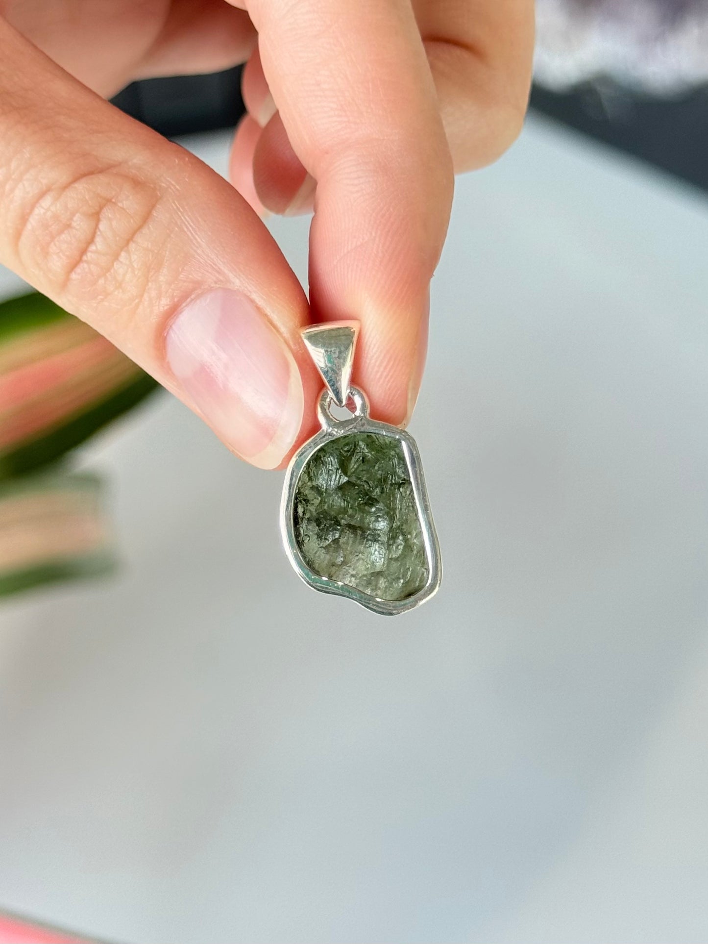 Moldavite Pendant