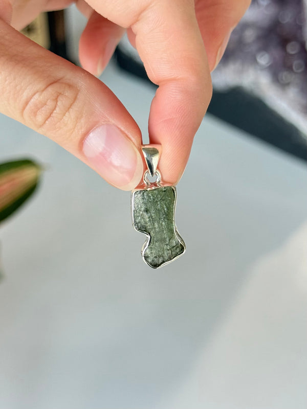 Moldavite Pendant