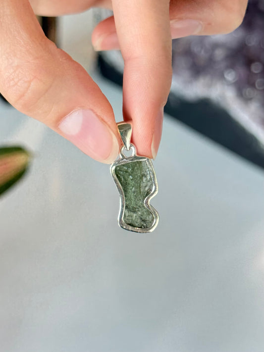 Moldavite Pendant