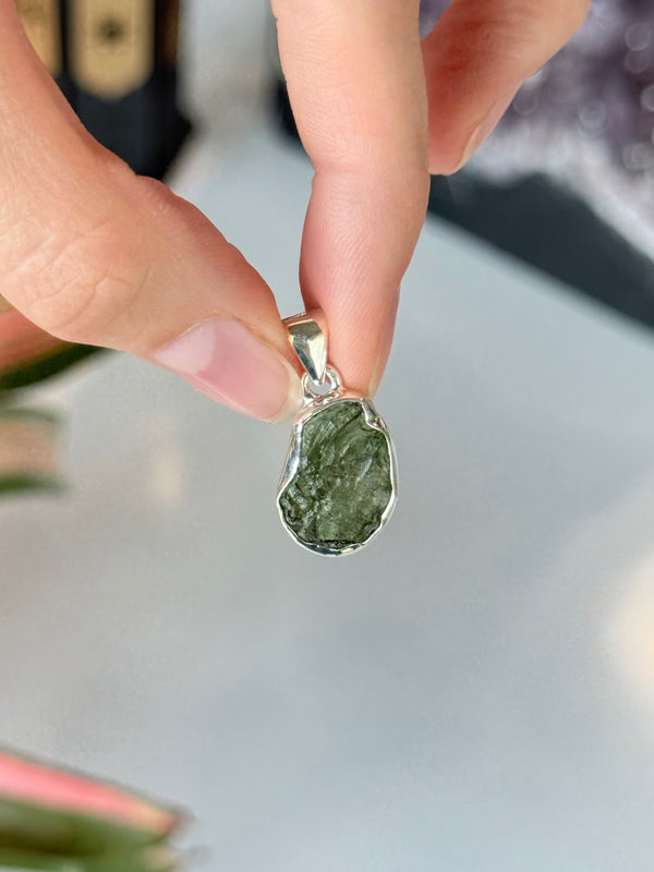 Moldavite Pendant