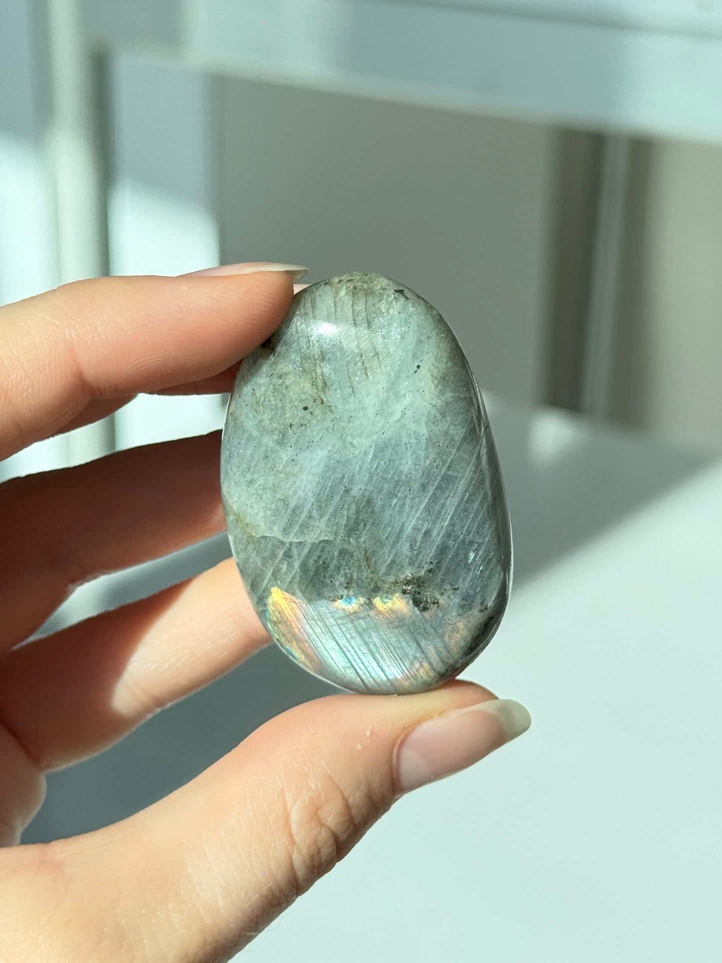 Labradorite Palm Stone