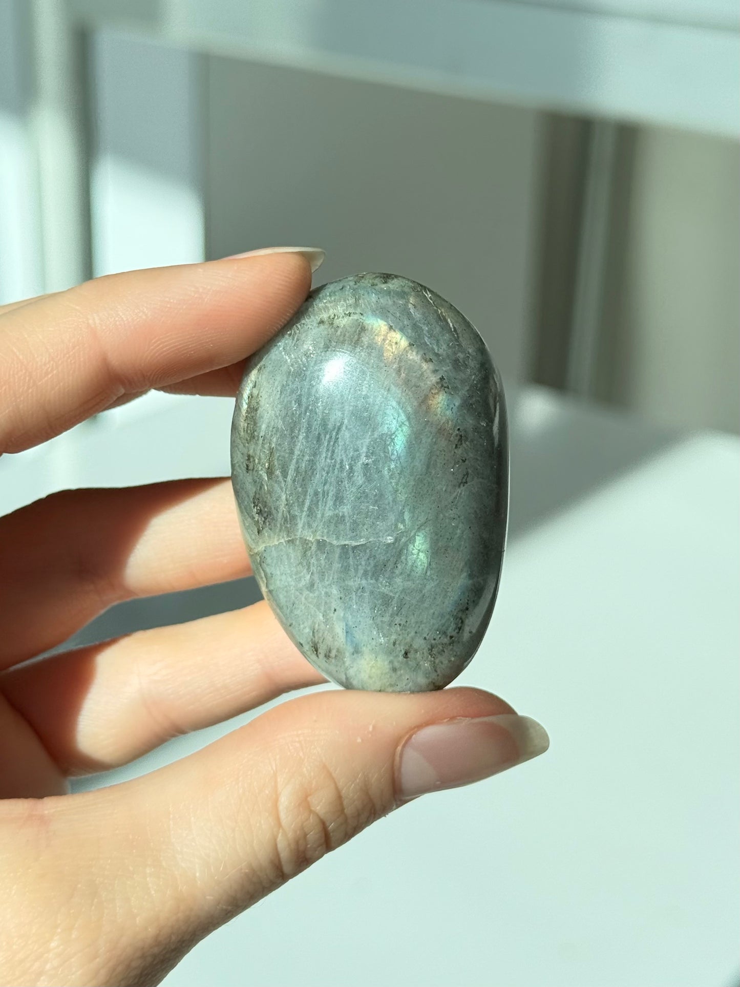 Labradorite Palm Stone