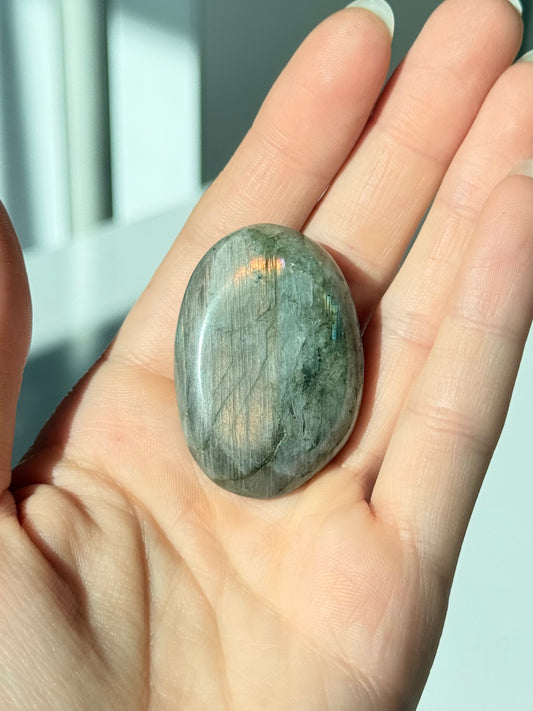Labradorite Palm Stone