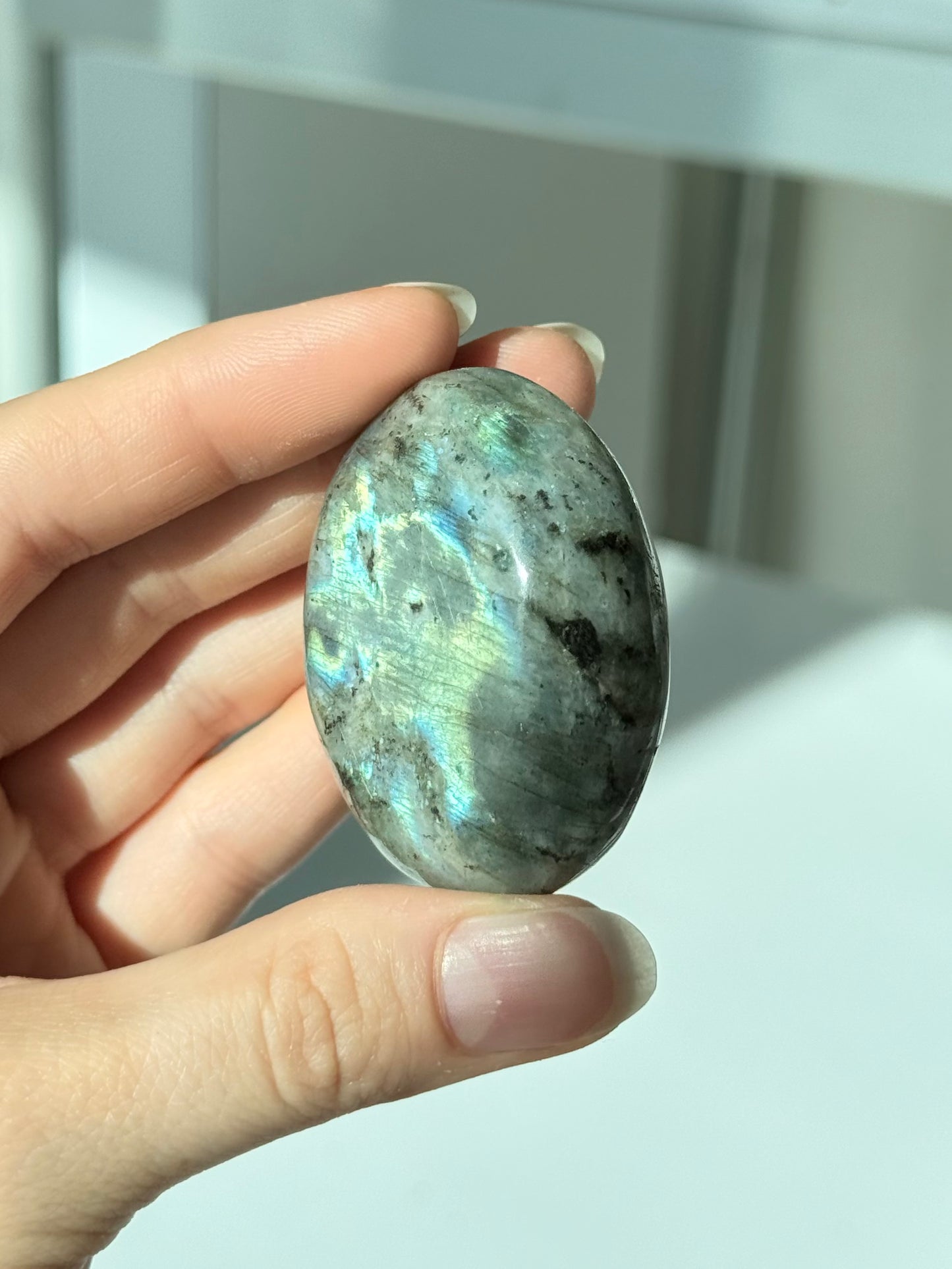 Labradorite Palm Stone
