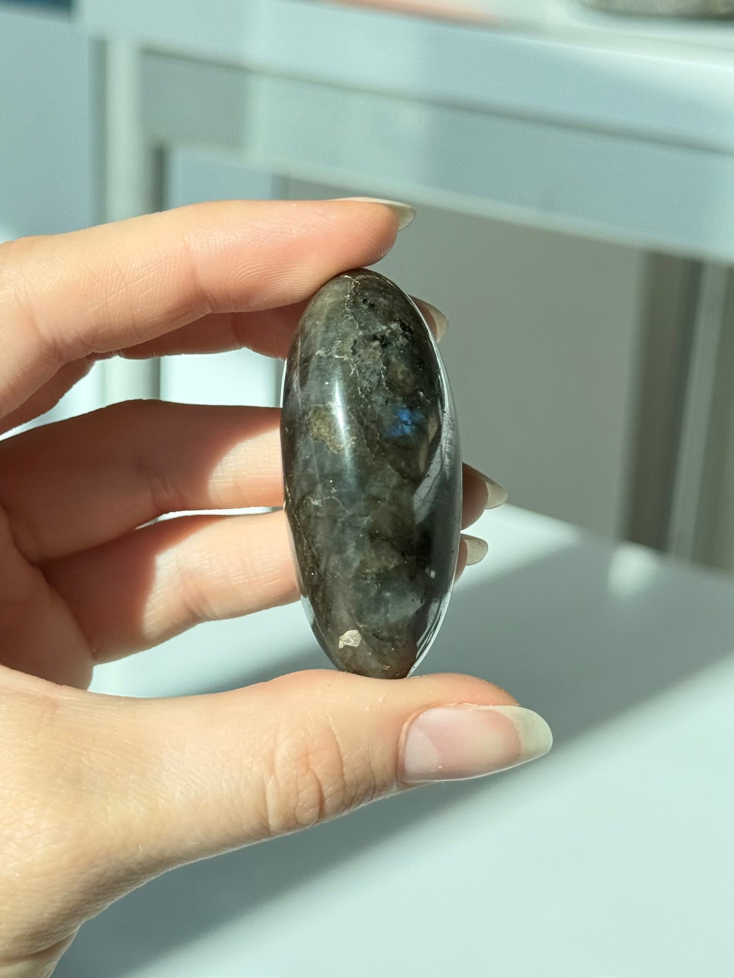 Labradorite Palm Stone