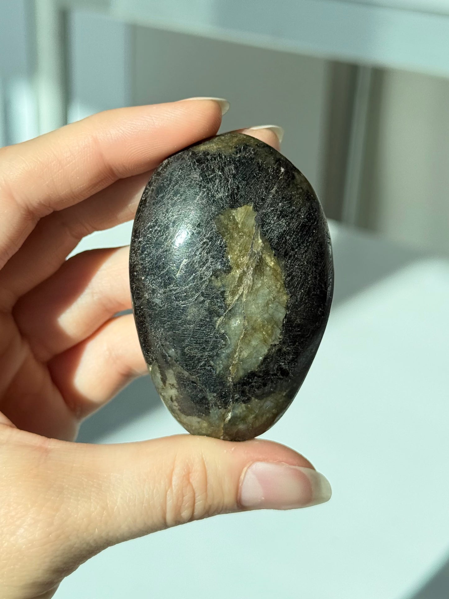 Labradorite Palm Stone