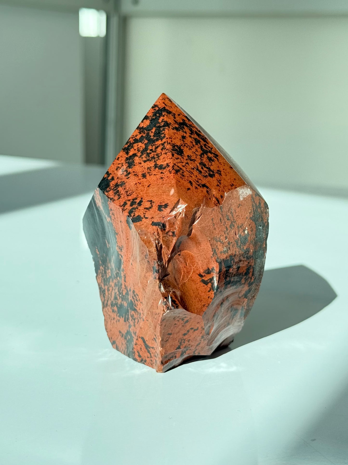 Mahogany Obsidian Point