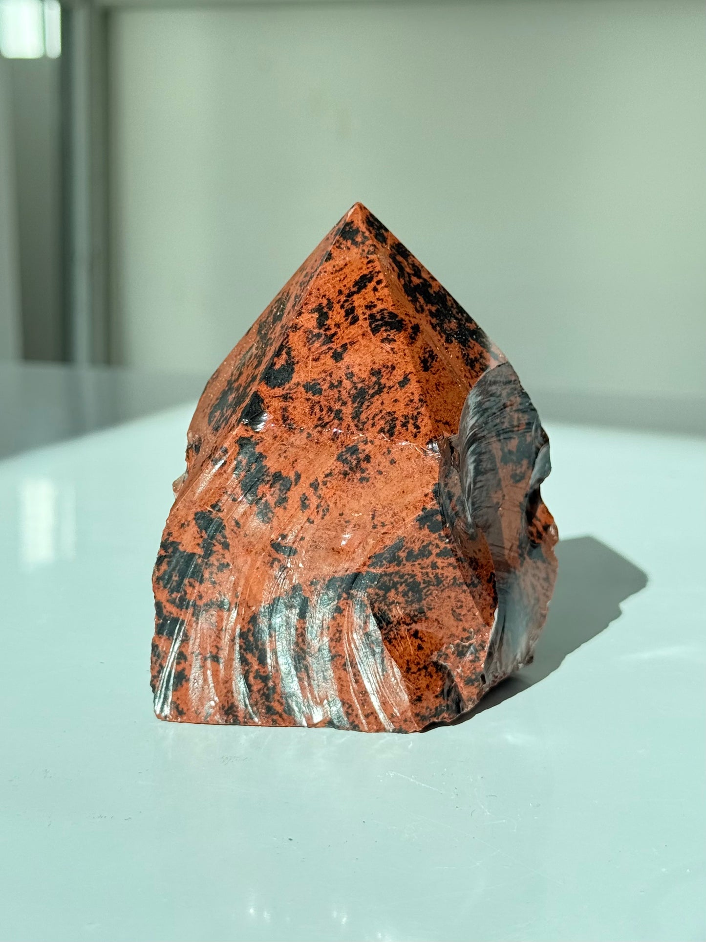 Mahogany Obsidian Point