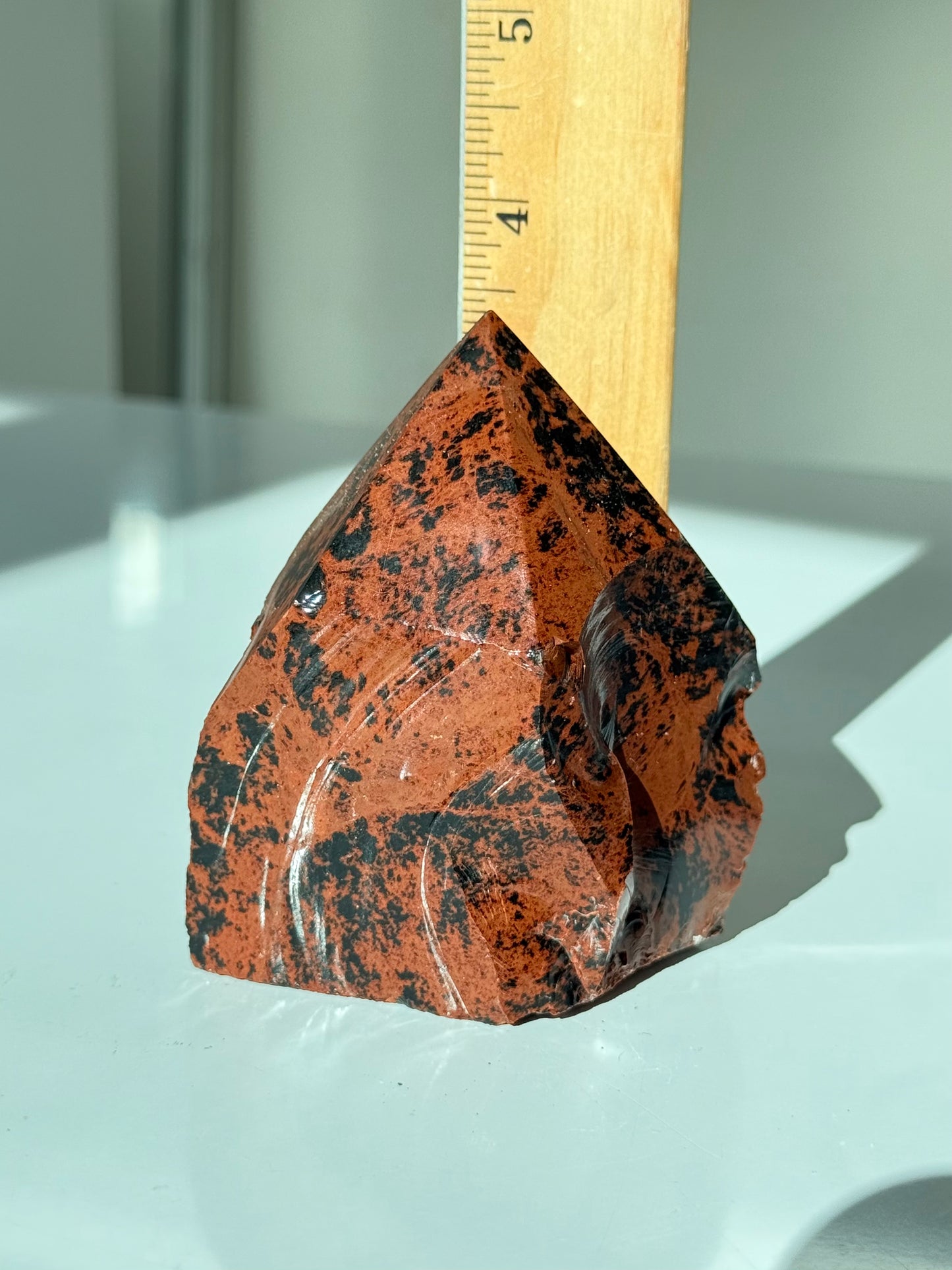 Mahogany Obsidian Point