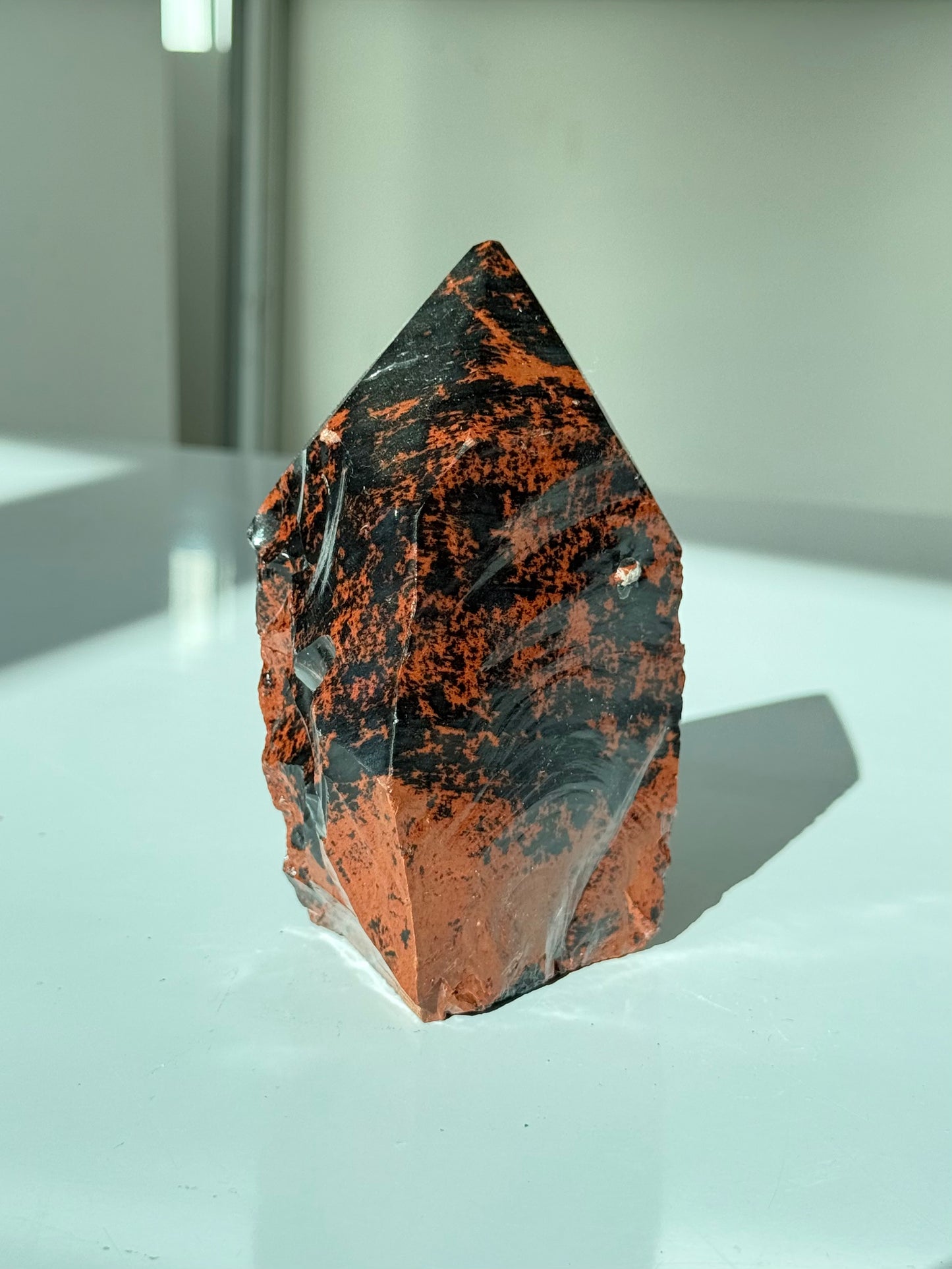 Mahogany Obsidian Point