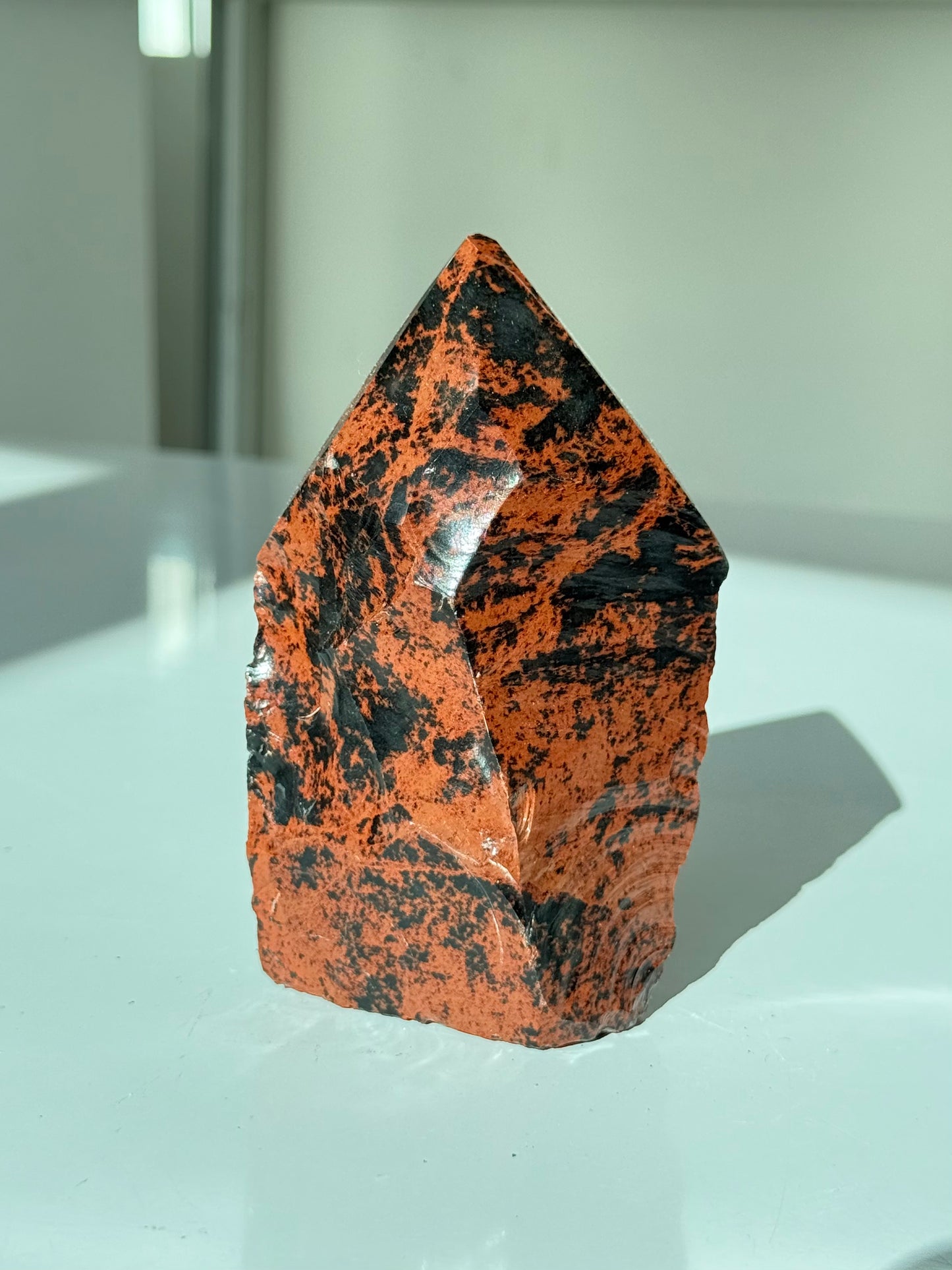 Mahogany Obsidian Point