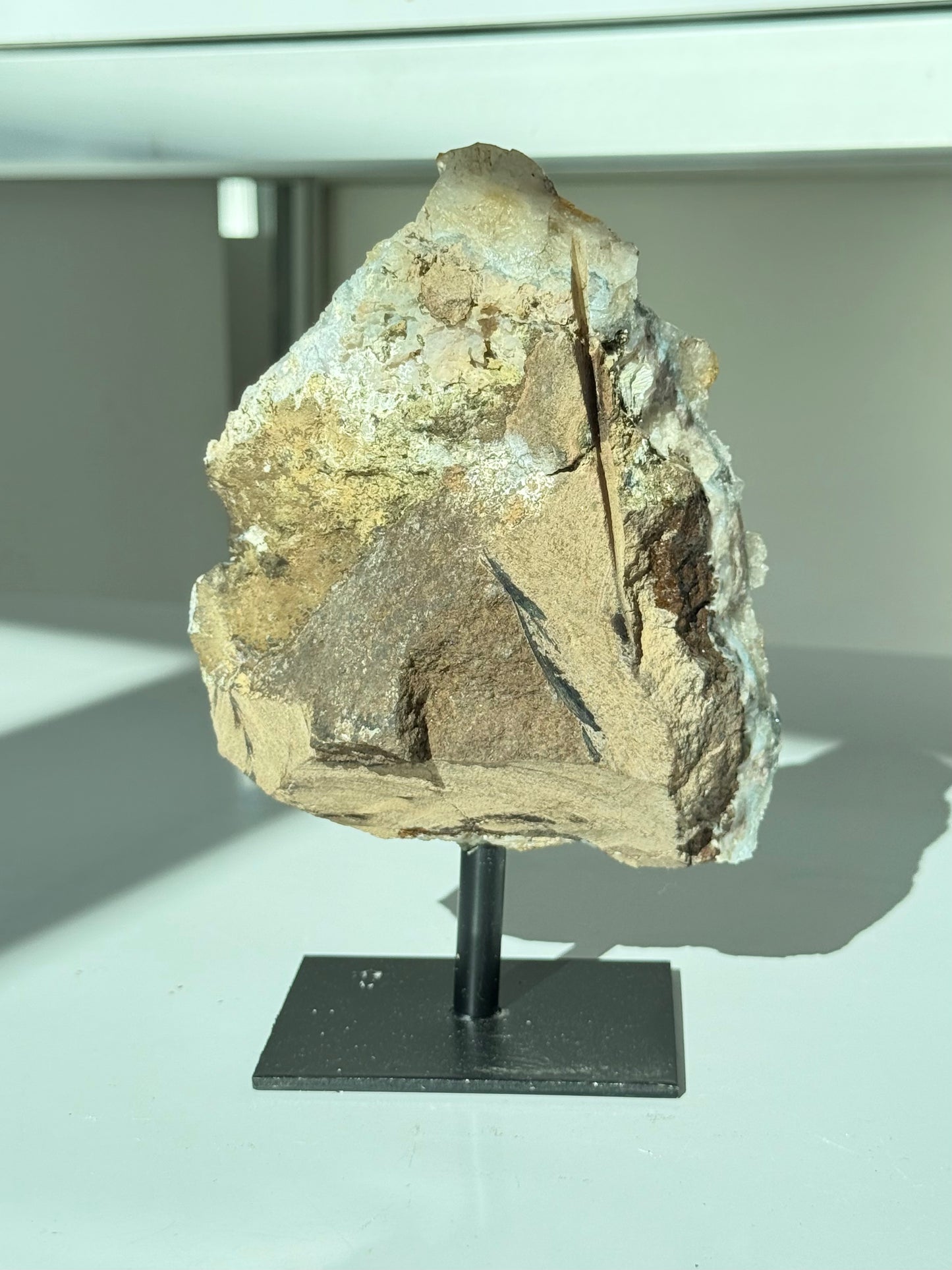 Citrine on Stand ( Heat Treated )