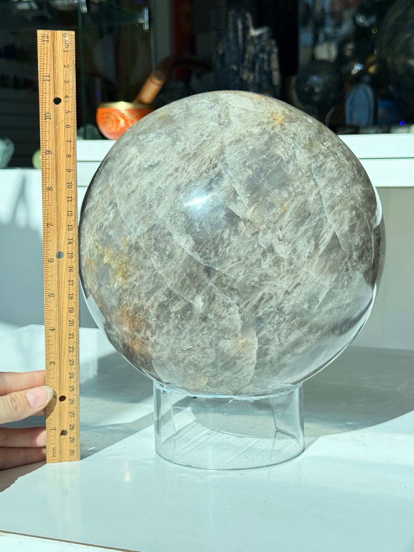 Rose Quartz with Dumortierite