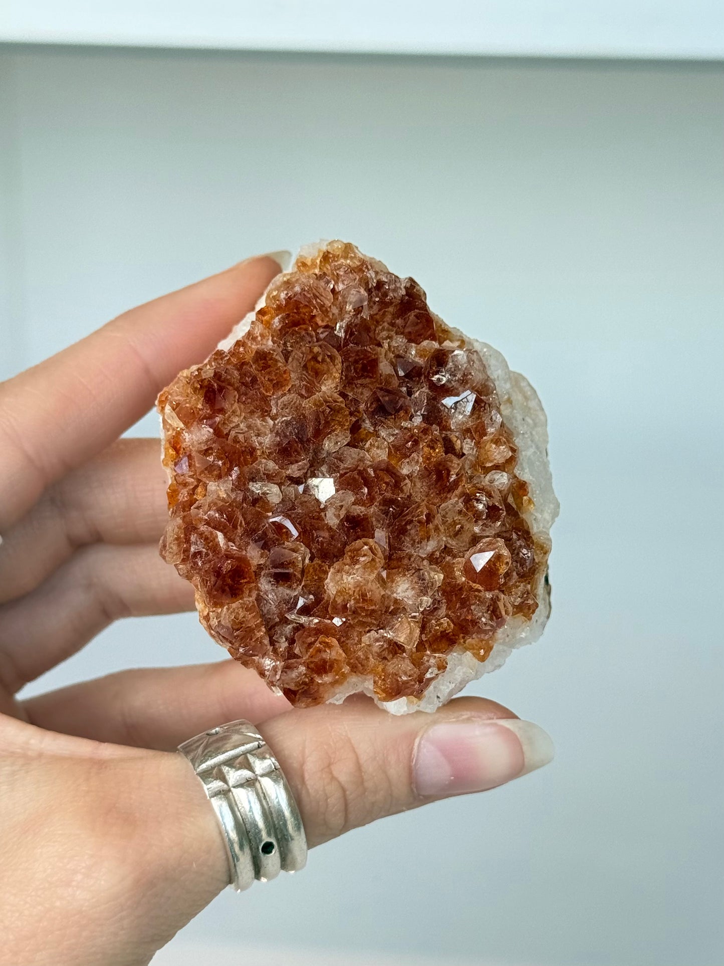 Citrine Cluster ( Heat Treated )