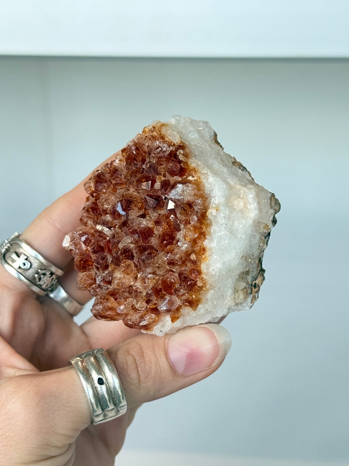 Citrine Cluster ( Heat Treated )