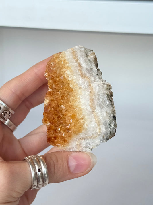 Citrine Cluster ( Heat Treated )