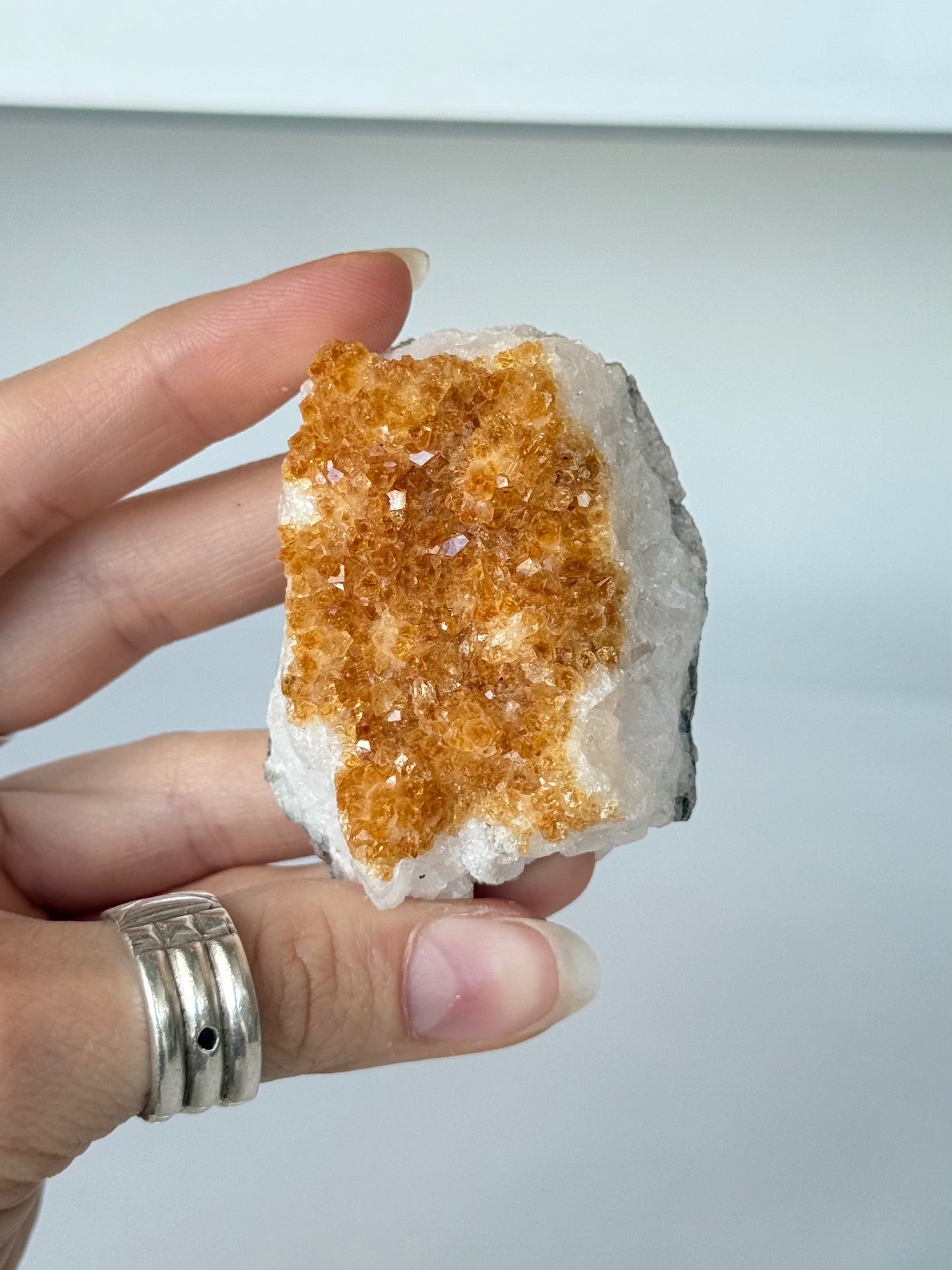 Citrine Cluster ( Heat Treated )