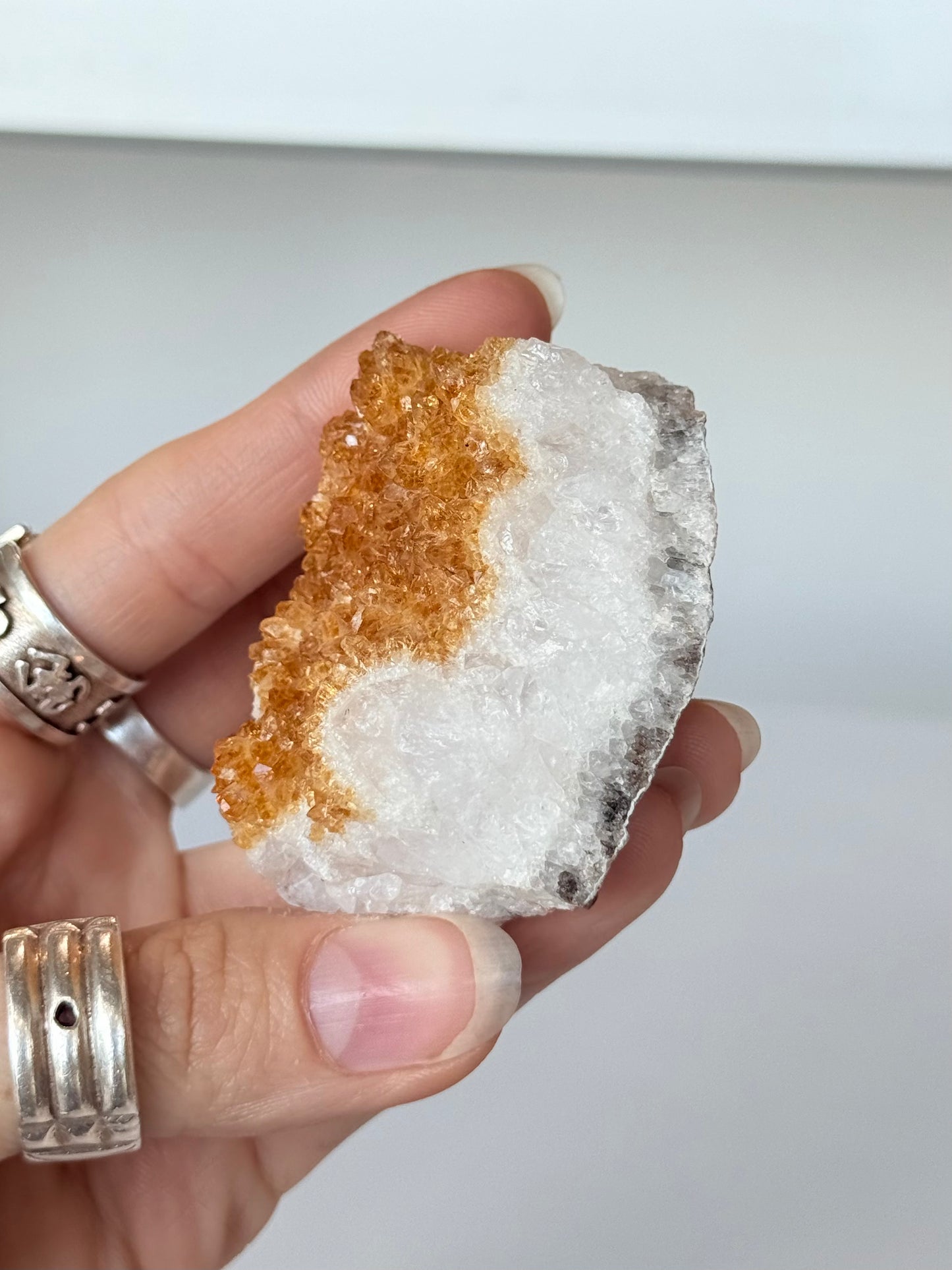 Citrine Cluster ( Heat Treated )