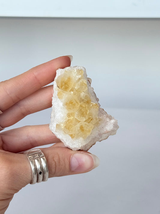 Citrine Cluster ( Heat Treated )