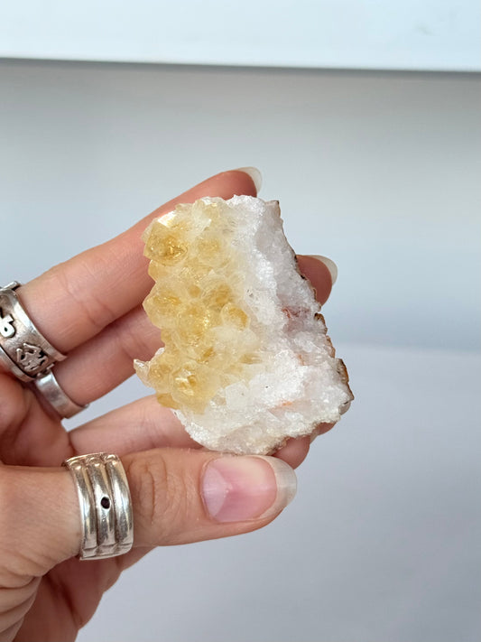 Citrine Cluster ( Heat Treated )