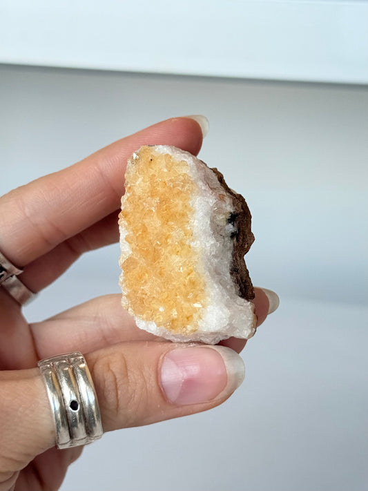 Citrine Cluster ( Heat Treated )