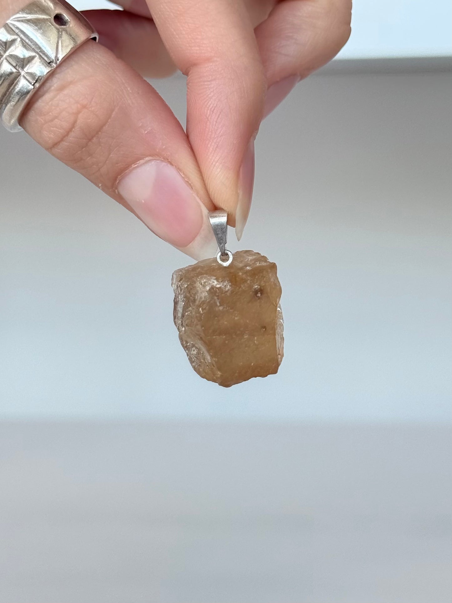 Citrine Pendant ( Natural )