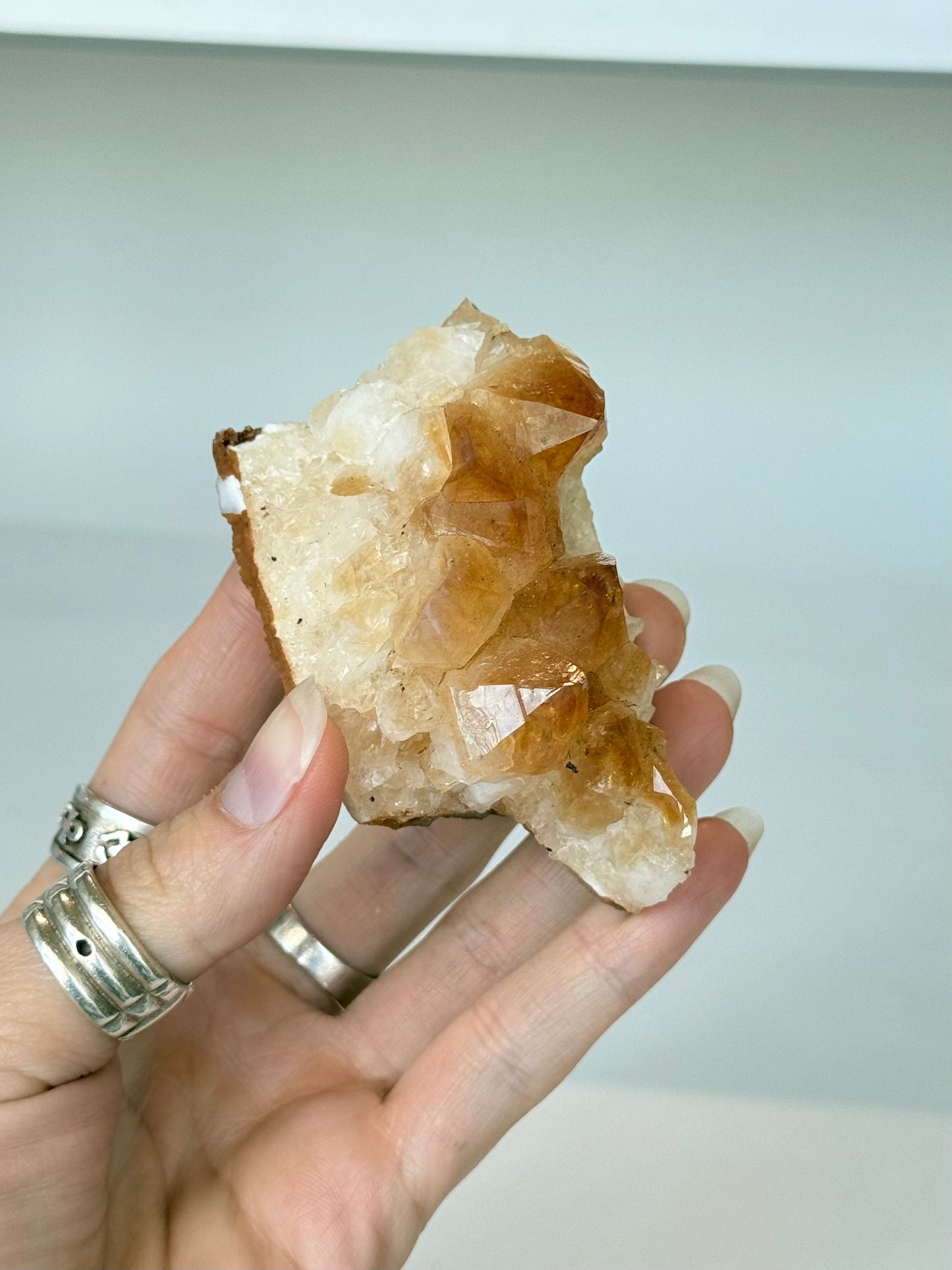 Citrine Cluster ( Heat Treated )