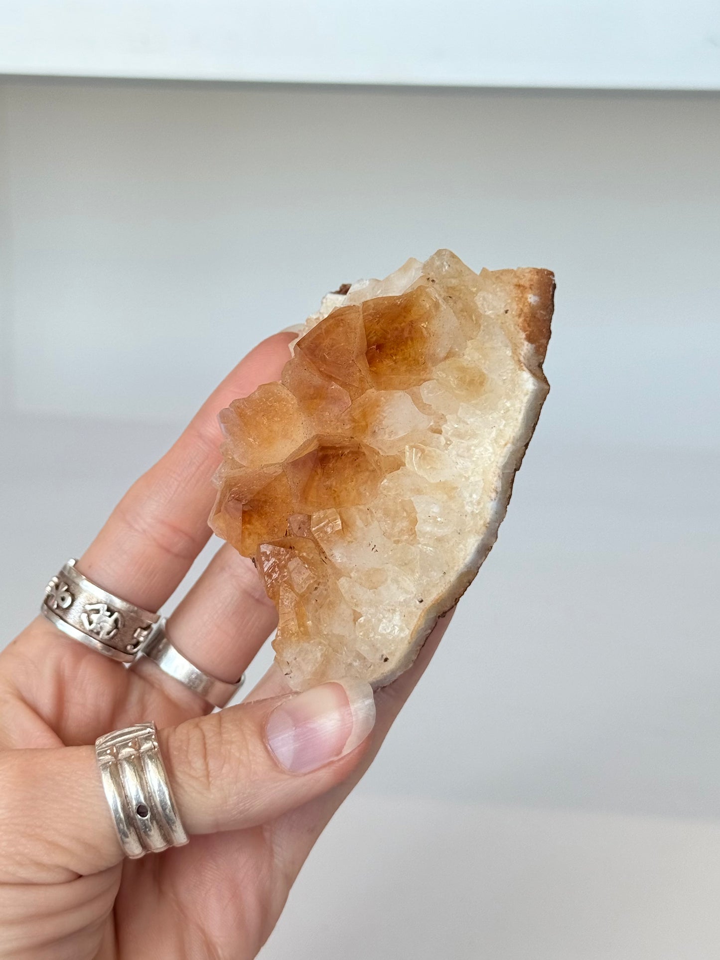 Citrine Cluster ( Heat Treated )