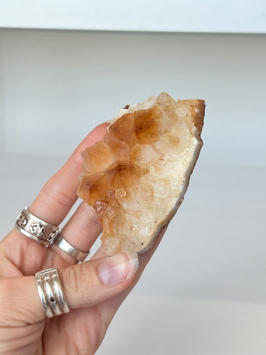 Citrine Cluster ( Heat Treated )