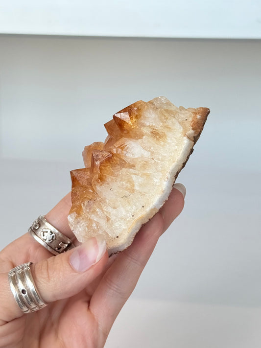 Citrine Cluster ( Heat Treated )