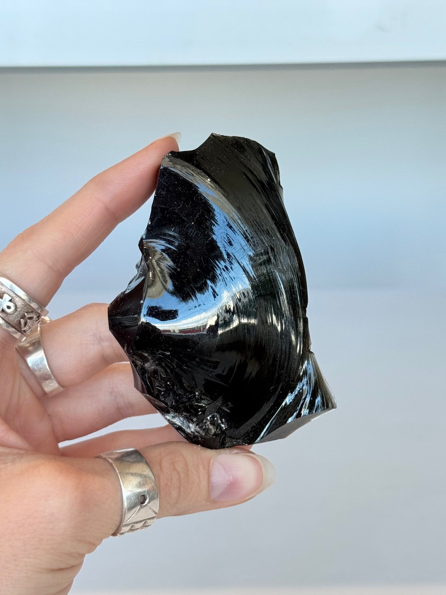 Black Obsidian Raw Stone