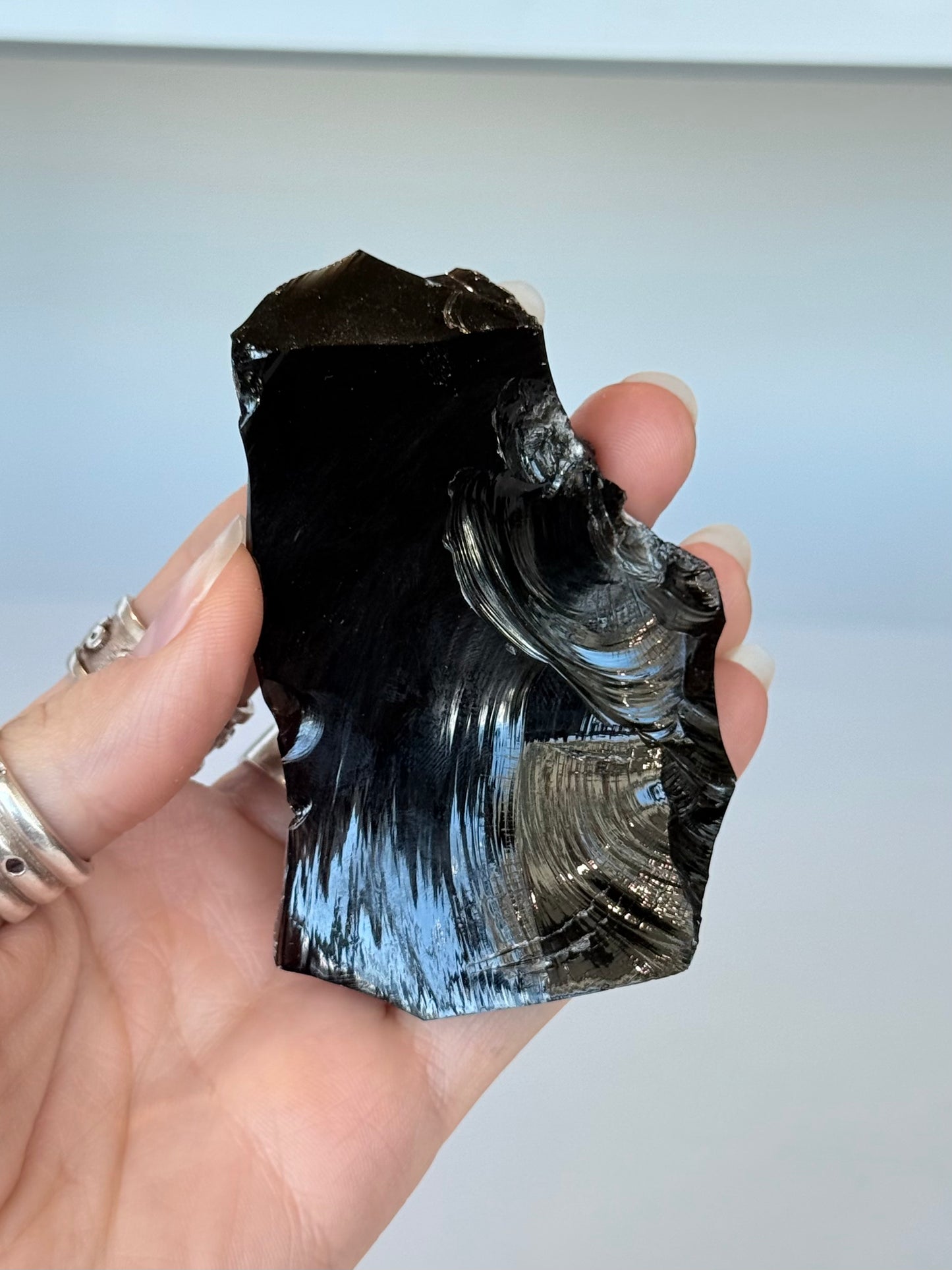 Black Obsidian Raw Stone