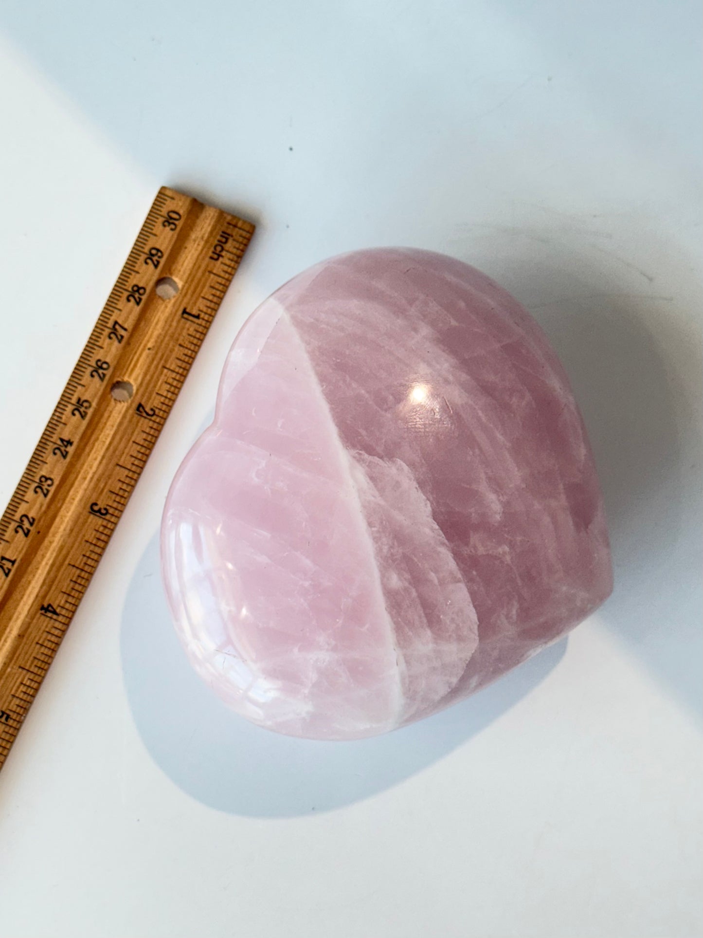 Rose Quartz Heart