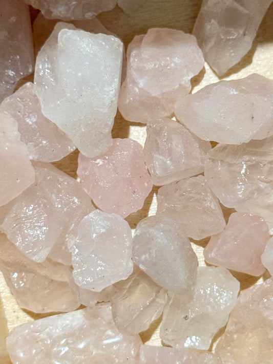 Rose Quartz ( Mini ) Raw Stones