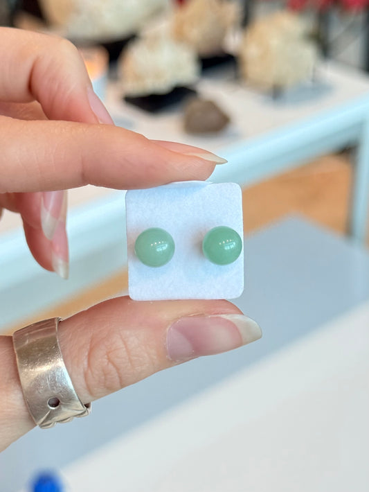 Green Aventurine Earrings