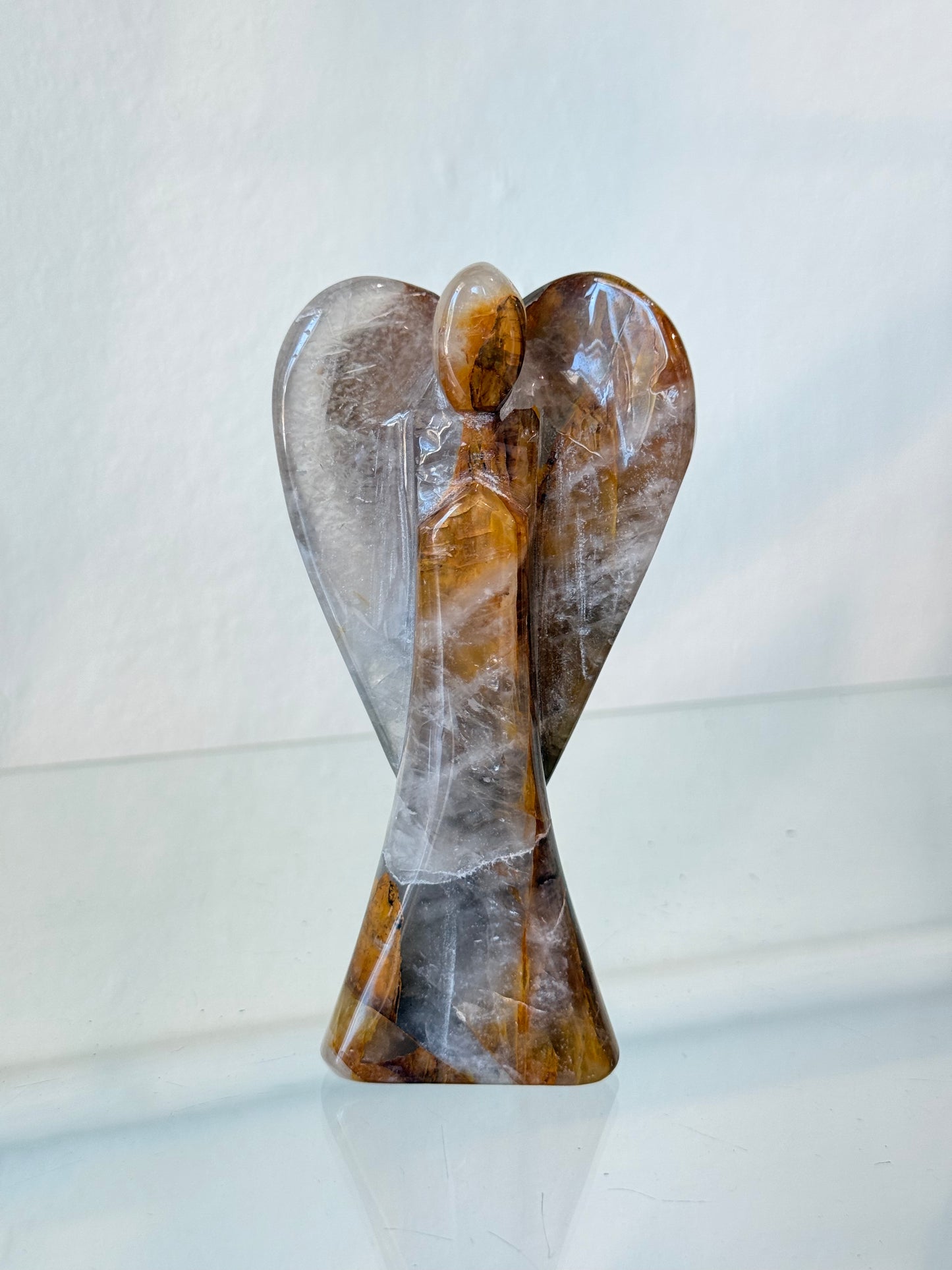 Ángel de Cuarzo Golden Healer | Golden Healer Quartz Angel