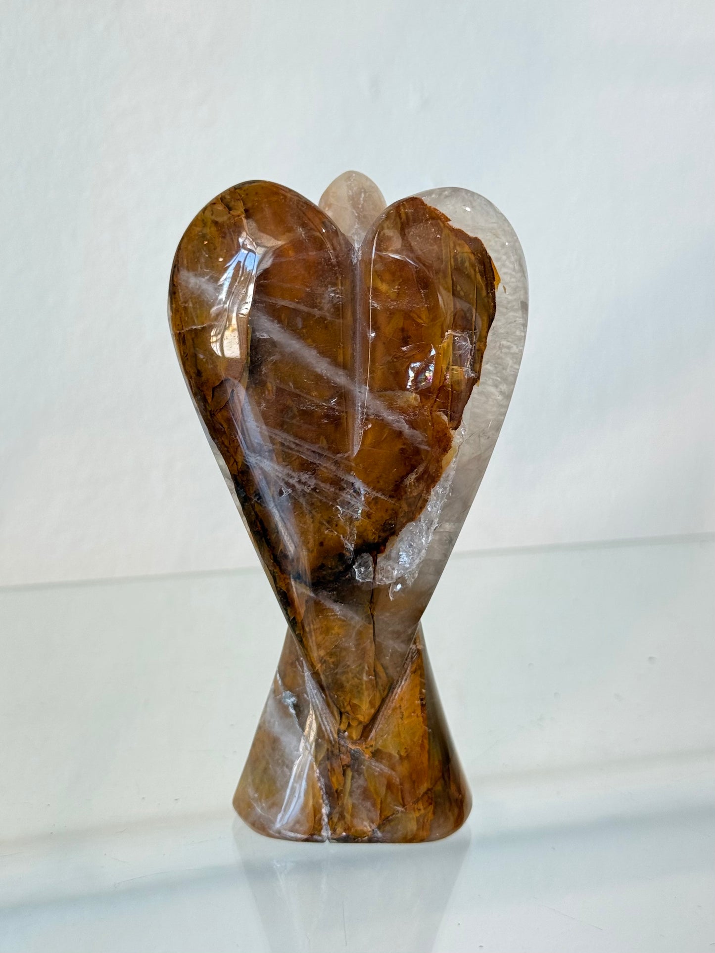 Ángel de Cuarzo Golden Healer | Golden Healer Quartz Angel