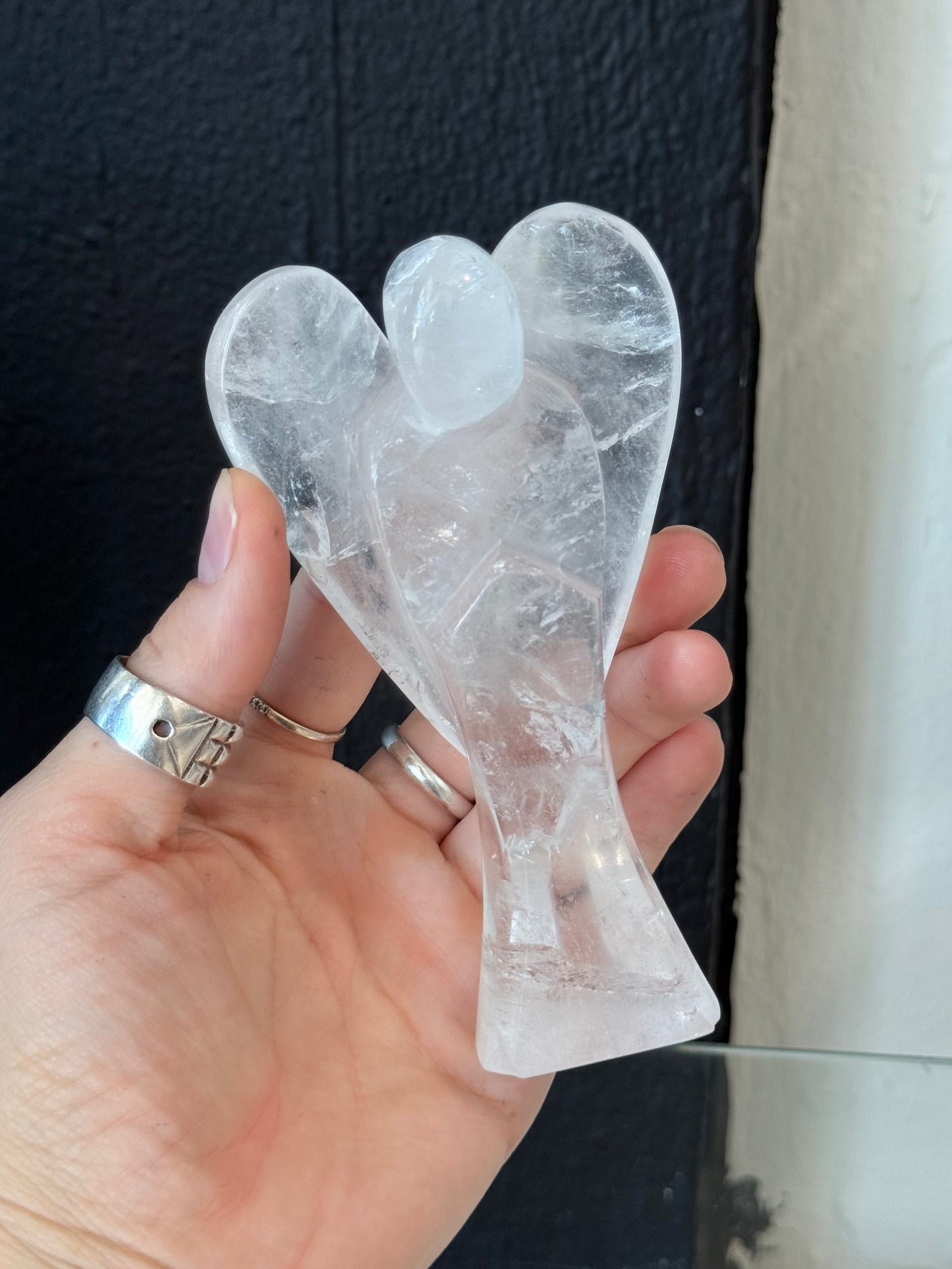Ángel de Cuarzo Cristal | Clear Quartz Angel