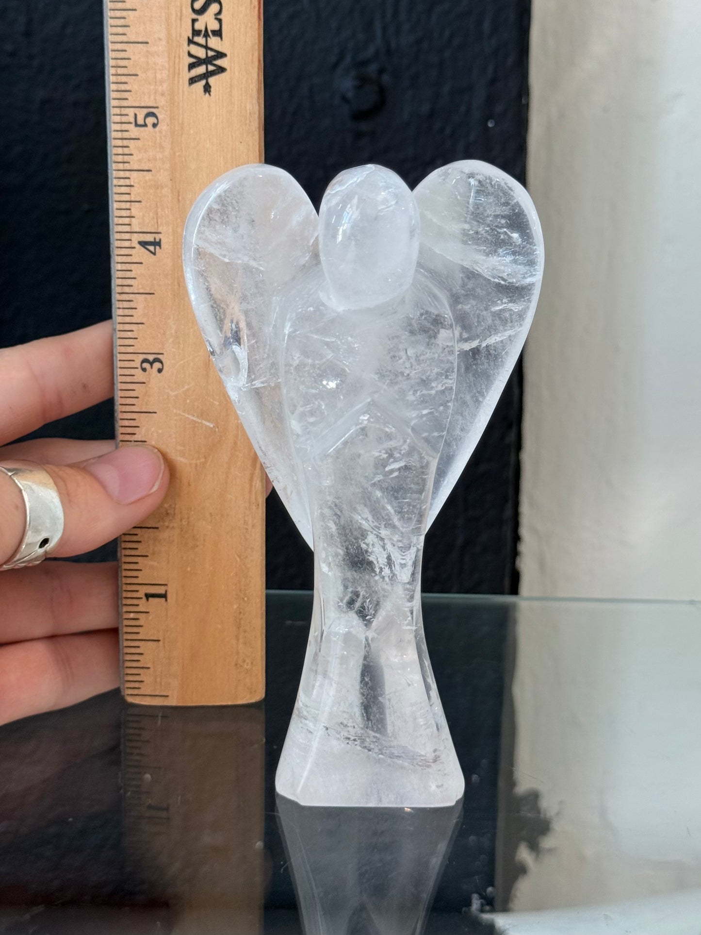 Ángel de Cuarzo Cristal | Clear Quartz Angel